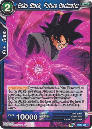Goku Black, Future Decimator (BT10-051) [Rise of the Unison Warrior 2nd Edition]