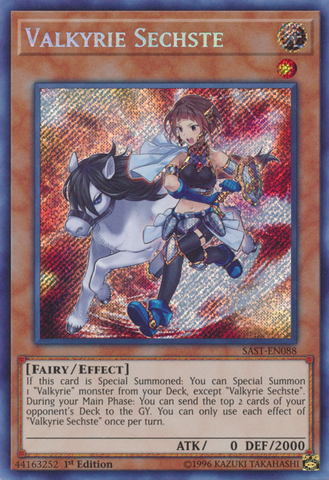 Valkyrie Sechste [SAST-EN088] Secret Rare