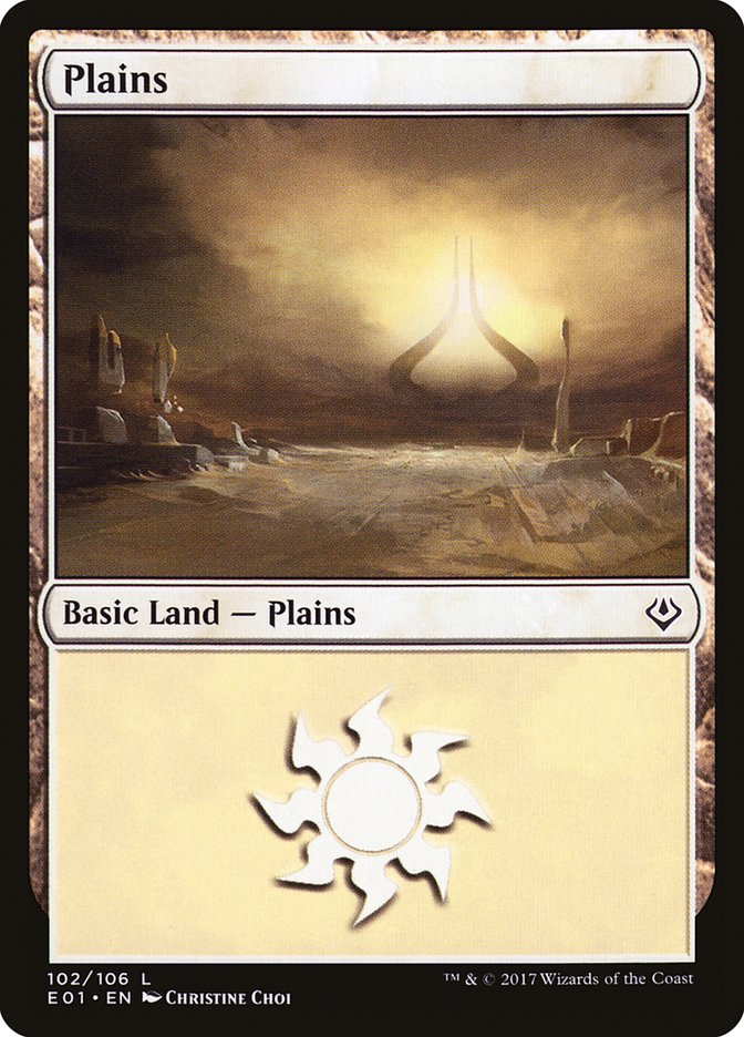 Plains (#102) [Archenemy: Nicol Bolas]