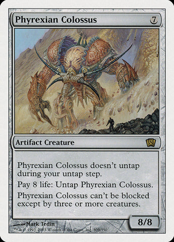 Colosse Phyrexian [Huitième Édition] 