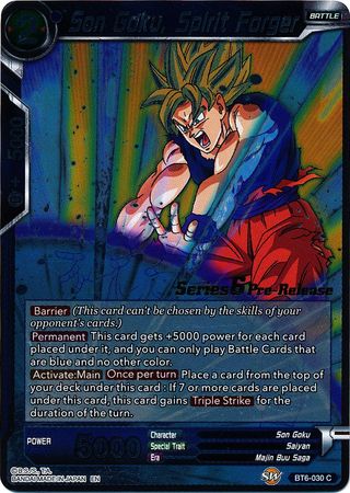 Son Goku, falsificador de espíritus (Reyes Destructores) [BT6-030_PR]