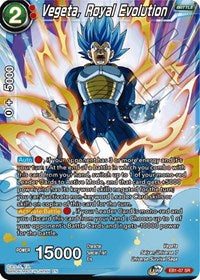 Vegeta, Royal Evolution (EB1-07) [Battle Evolution Booster]