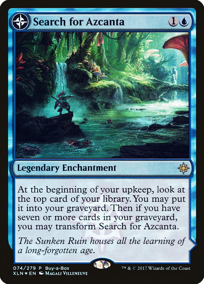 Rechercher Azcanta // Azcanta, la ruine engloutie (Buy-A-Box) [Coffre au trésor d'Ixalan] 