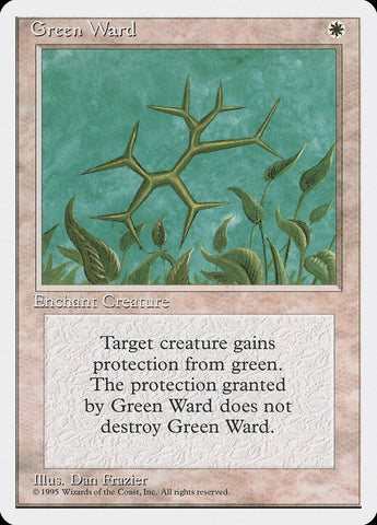 Green Ward [Quatrième édition] 