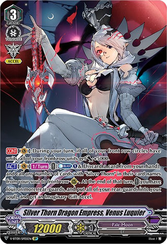 Silver Thorn Dragon Empress, Venus Luquier (V-BT09/SP05EN) [Butterfly d'Moonlight]