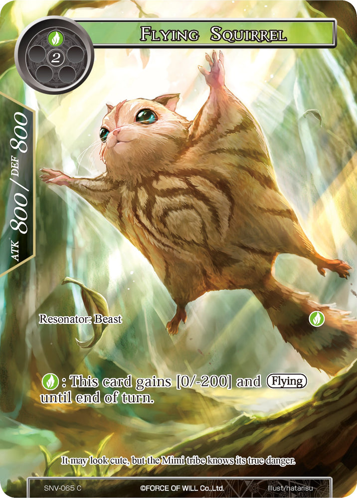 Flying Squirrel (Full Art) (SNV-065) [The Strangers of New Valhalla]