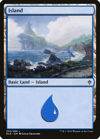 Island (#255) [Throne of Eldraine]