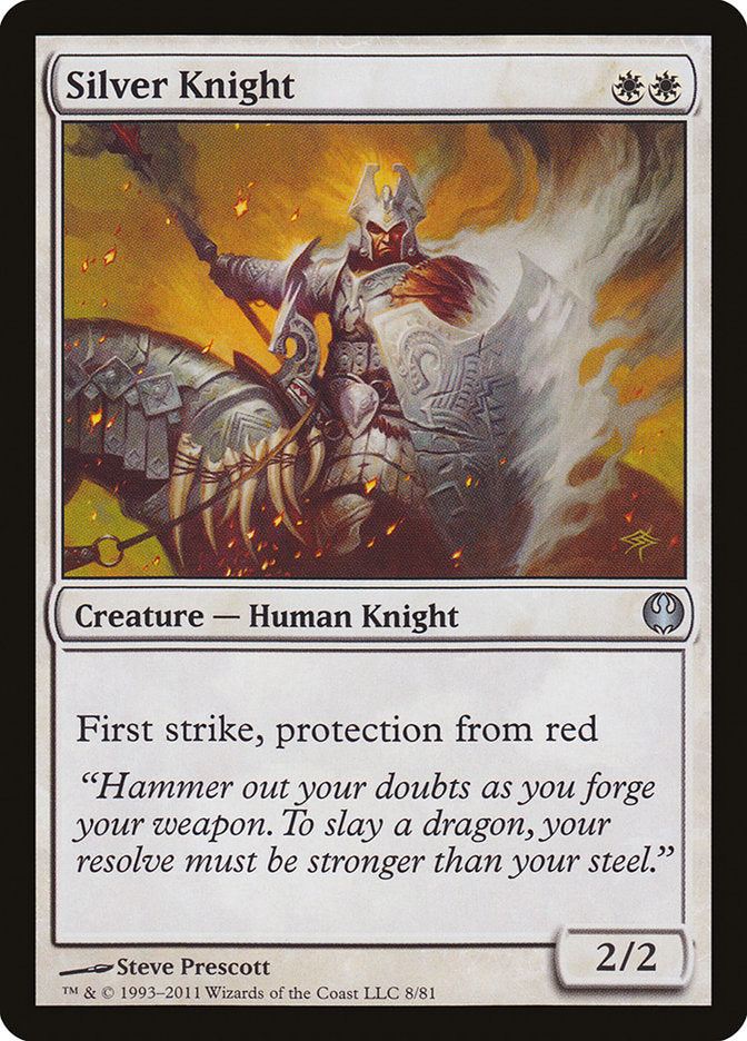 Silver Knight [Duel Decks : Chevaliers contre Dragons] 