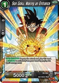 Son Goku, Making an Entrance (Assault of the Saiyans) [BT7-100_PR]