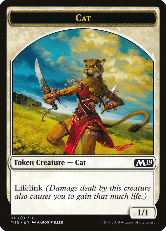 Cat [Core Set 2019 Tokens]