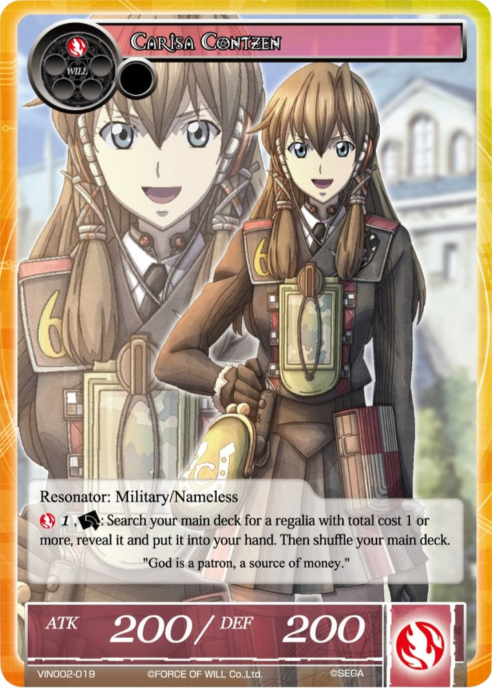 Carisa Contzen (VIN002-019) [Vingolf 2: Valkyria Chronicles]