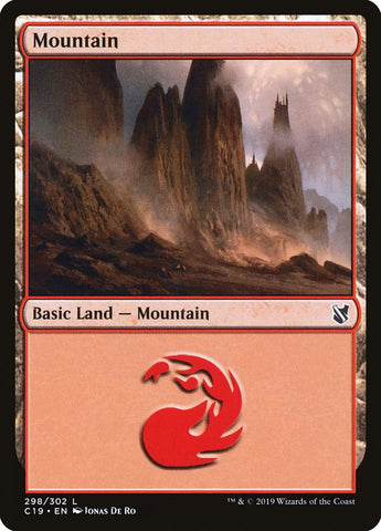 Mountain (#298) [Commander 2019]