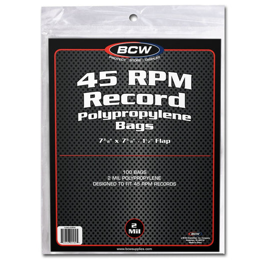 Bolsas de discos de 45 RPM