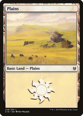 Plains (#339) [Commander 2016]