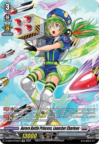 Aurora Battle Princess, Launcher Charleen (D-SS02/SP06EN) [Festival Collection 2022]