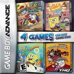 Nickelodeon 4 Games on One Game Pack - GameBoy Advance