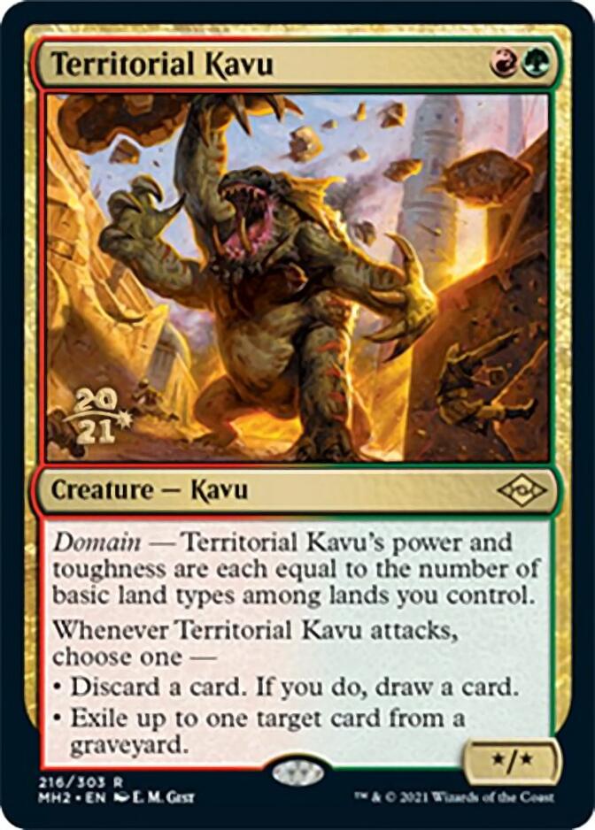 Territorial Kavu [Promociones de presentación de Modern Horizons 2] 