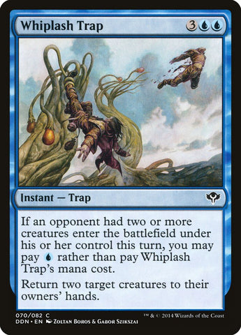 Piège Whiplash [Duel Decks: Vitesse contre Ruse] 