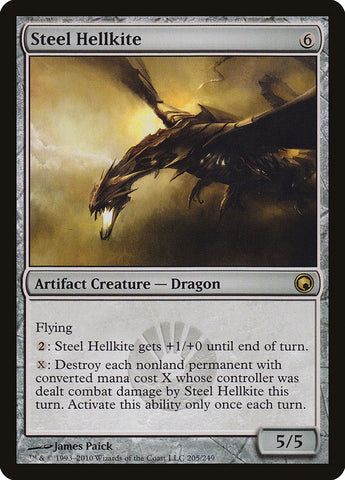 Hellkite d'acier [Cicatrices de Mirrodin] 