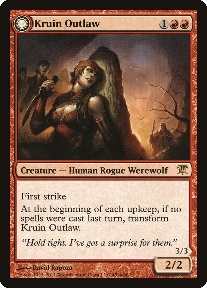 Kruin Outlaw // Terreur du col de Kruin [Innistrad] 