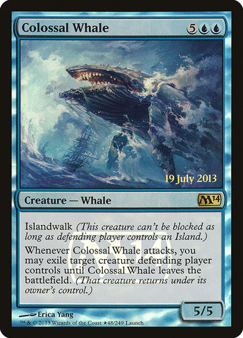 Baleine colossale [Promotions d'Avant-première Magic 2014] 