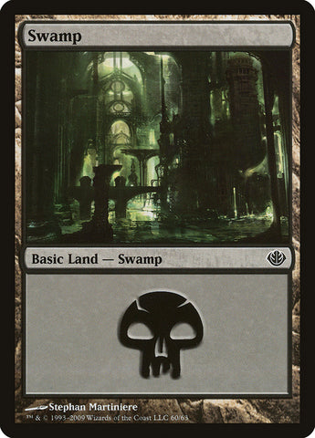 Swamp (#60) [Duel Decks: Garruk vs. Liliana]