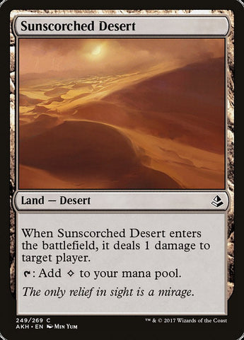 Desierto quemado por el sol [Amonkhet] 