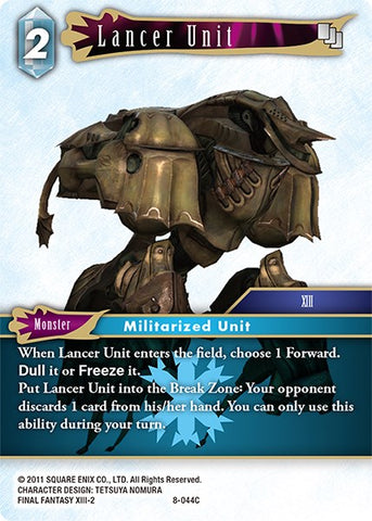 Lancer Unit [Opus VIII]