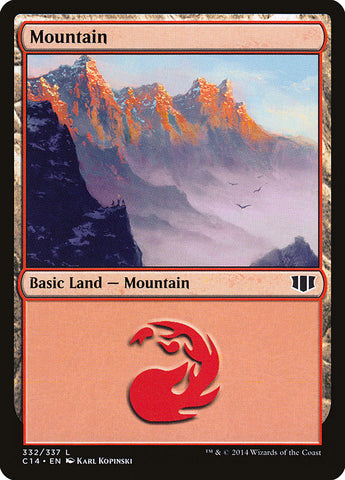 Mountain (#332) [Commander 2014]