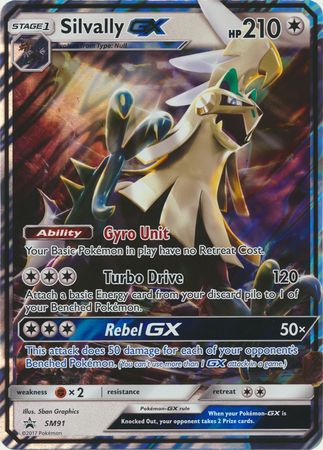 Silvally GX (SM91) (Tarjeta Jumbo) [Sol y Luna: Black Star Promos] 