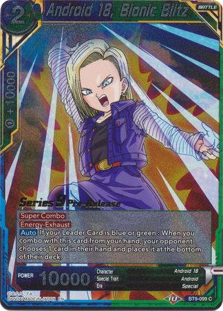 Android 18, Bionic Blitz (Universal Onslaught) [BT9-099]