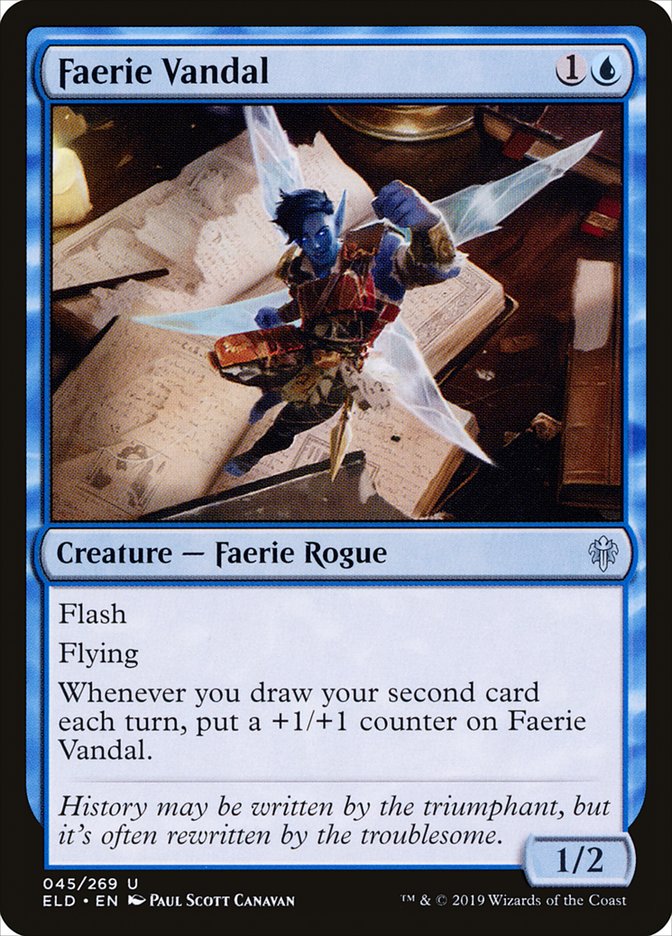 Faerie Vandal [Trône d'Eldraine] 