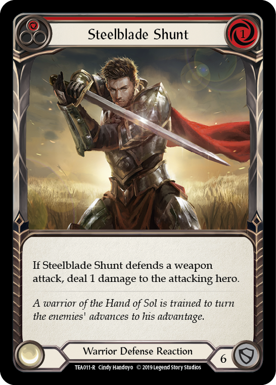 Steelblade Shunt (Red) [TEA011-R] 1st Edition Normal