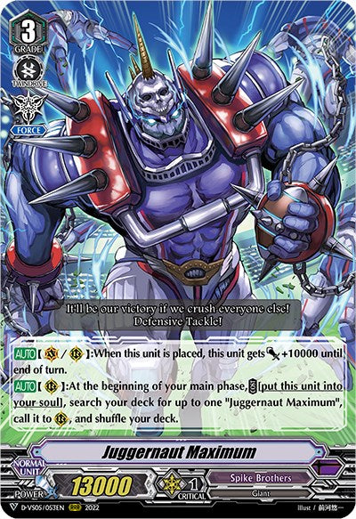 Juggernaut Maximum (D-VS05/053EN) [V Clan Collection Vol.5]