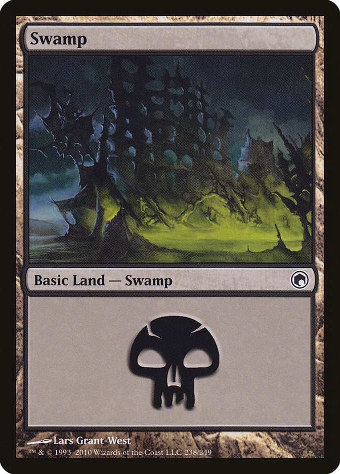 Swamp (#238) [Scars of Mirrodin]