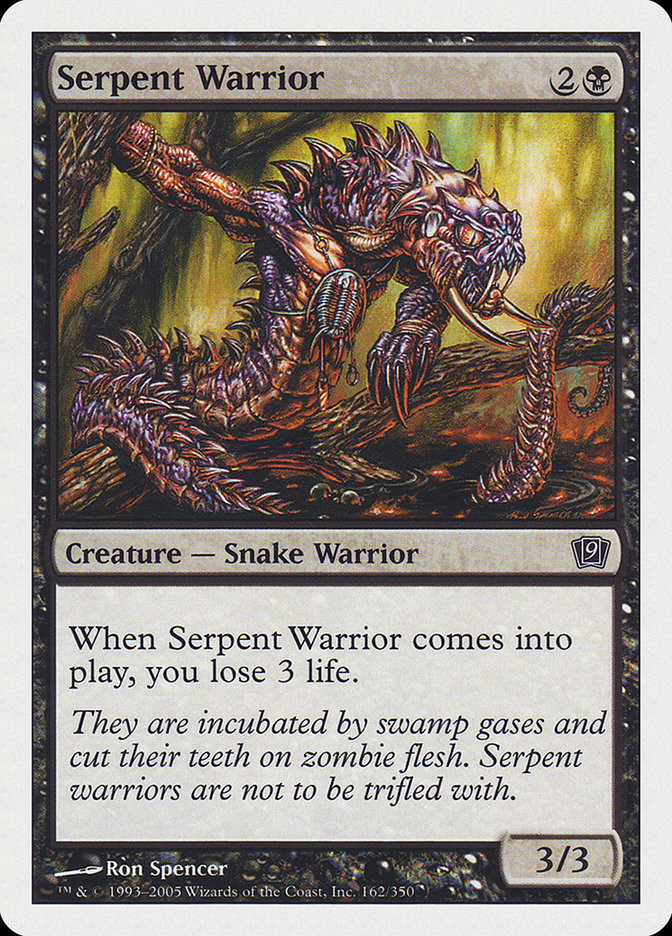 Serpent Warrior [Neuvième édition] 