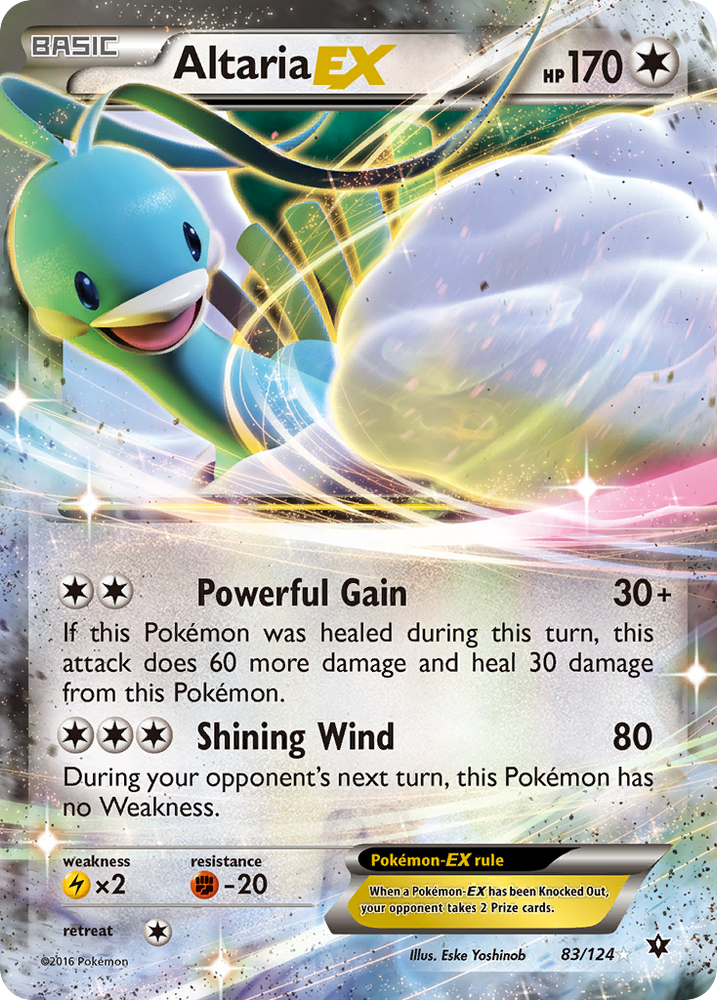 Altaria EX (83/124) [XY: Destinos en colisión] 