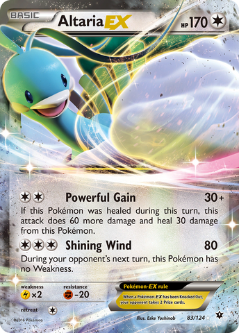 Altaria EX (83/124) [XY: Destinos en colisión] 