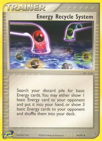 Sistema de reciclaje de energía (84/97) [EX: Dragon] 