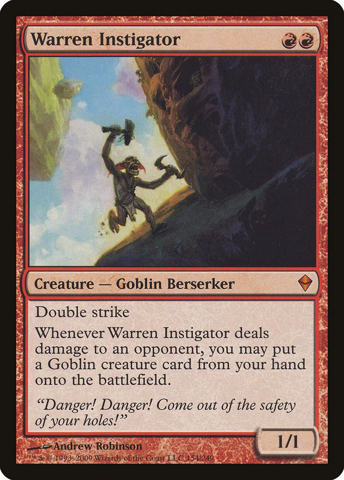 Warren Instigateur [Zendikar] 