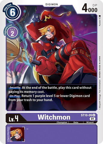 Witchmon [ST10-09] [Deck de démarrage : Tacticien du monde parallèle] 