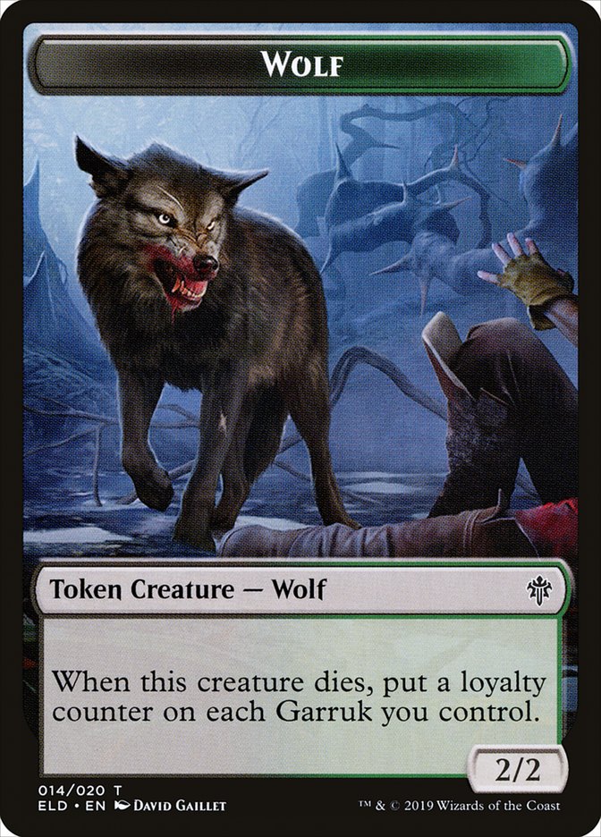 Loup [Jetons du Trône d'Eldraine] 