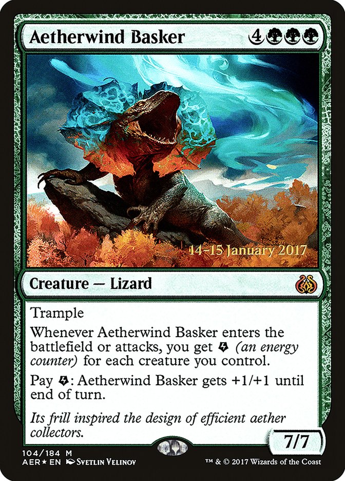 Aetherwind Basker (Prelanzamiento) [Promociones de presentación de Aether Revolt] 