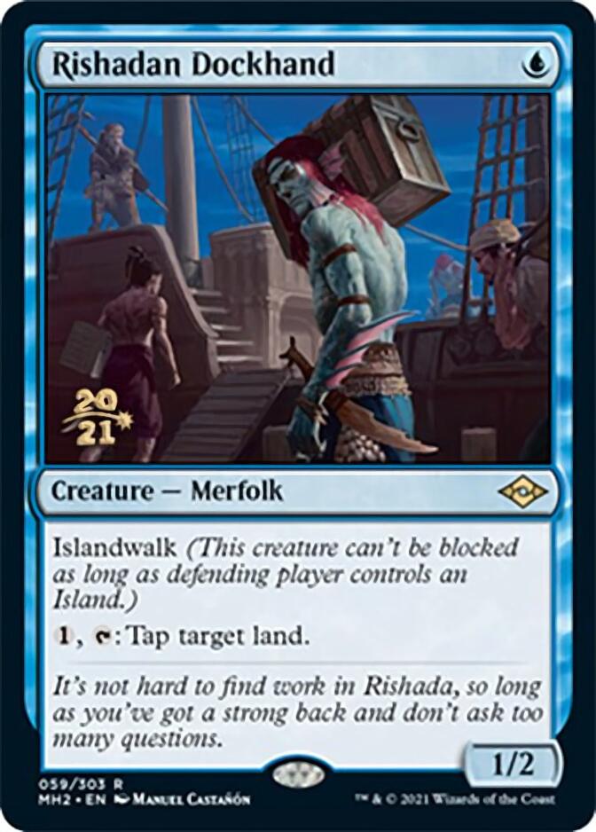 Rishadan Dockhand [Promociones de presentación de Modern Horizons 2] 