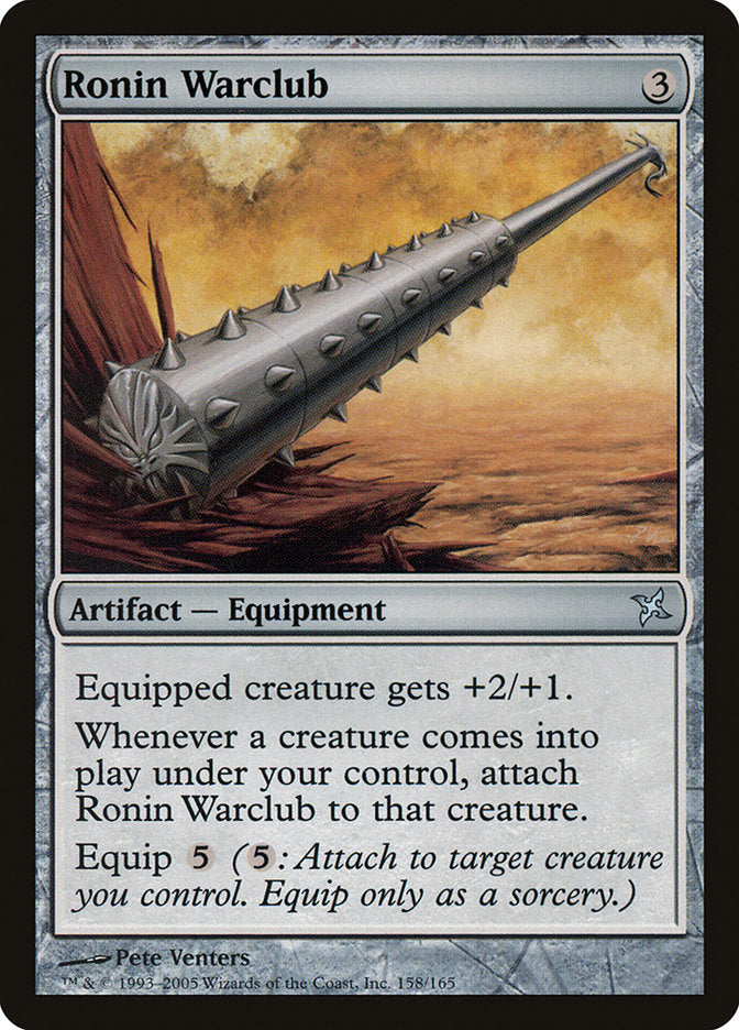 Ronin Warclub [Traidores de Kamigawa] 