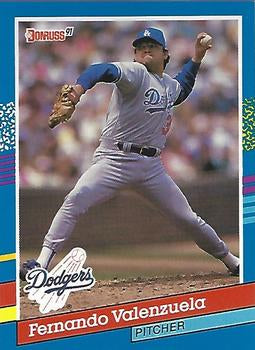 1991 Donruss Singles- # 101-200 {Borde azul}