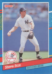 1991 Donruss Singles- # 101-200 {Borde azul}