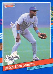 1991 Donruss Singles- # 101-200 {Borde azul}