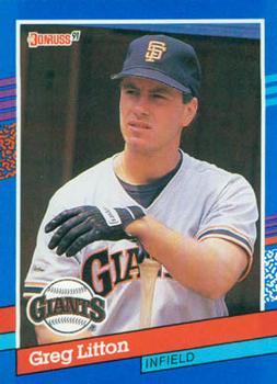 1991 Donruss Singles- # 101-200 {Borde azul}