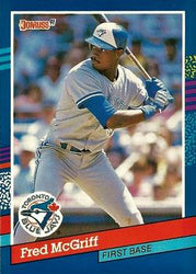 1991 Donruss Singles- # 201-300 {Borde azul}